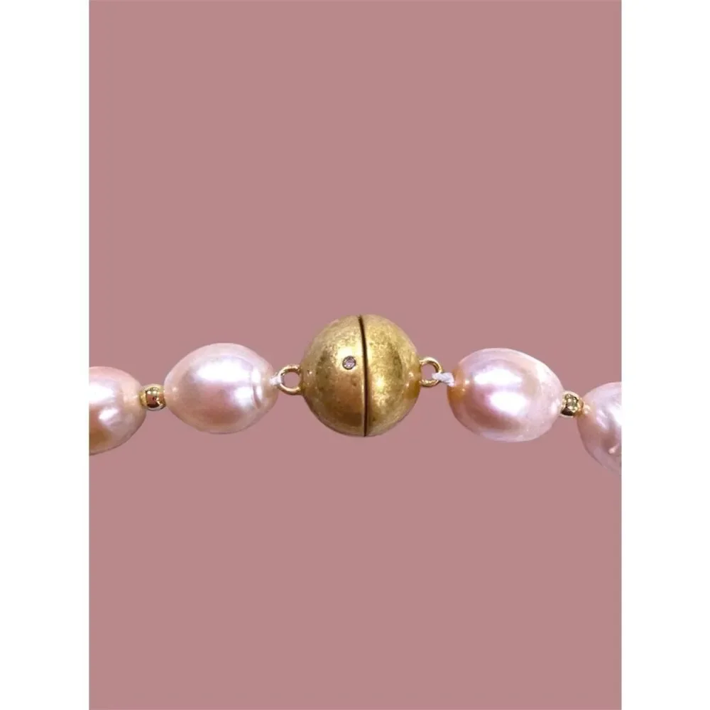 TORY BURCH COLORED PEARLS WITH GOLD BEADS AND CLOSURE